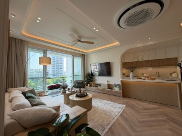 sieu pham riverpark residence  ?? can ho cao cap 3 phong ngu full noi that moi 100