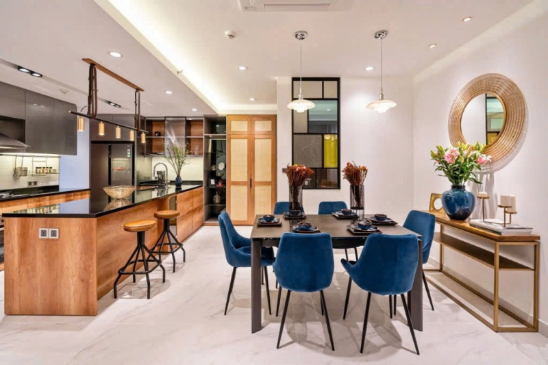 spacious 137sqm apartment for rent at midtown fully furnished beautiful river view