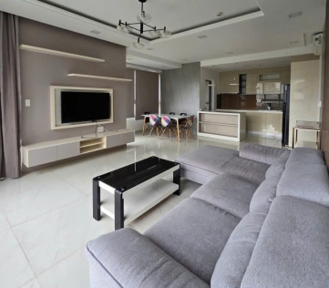spacious 3 bedroom apartment for rent at green valley with full furnishings and an open outlook