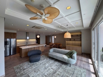 spacious 3 bedroom apartment for rent at xi riverview palace in thao dien with brand new interiors