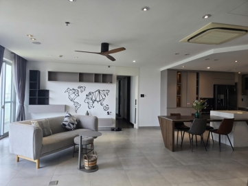 spacious 3 bedroom apartment golf view for rent at scenic valley phu my hung