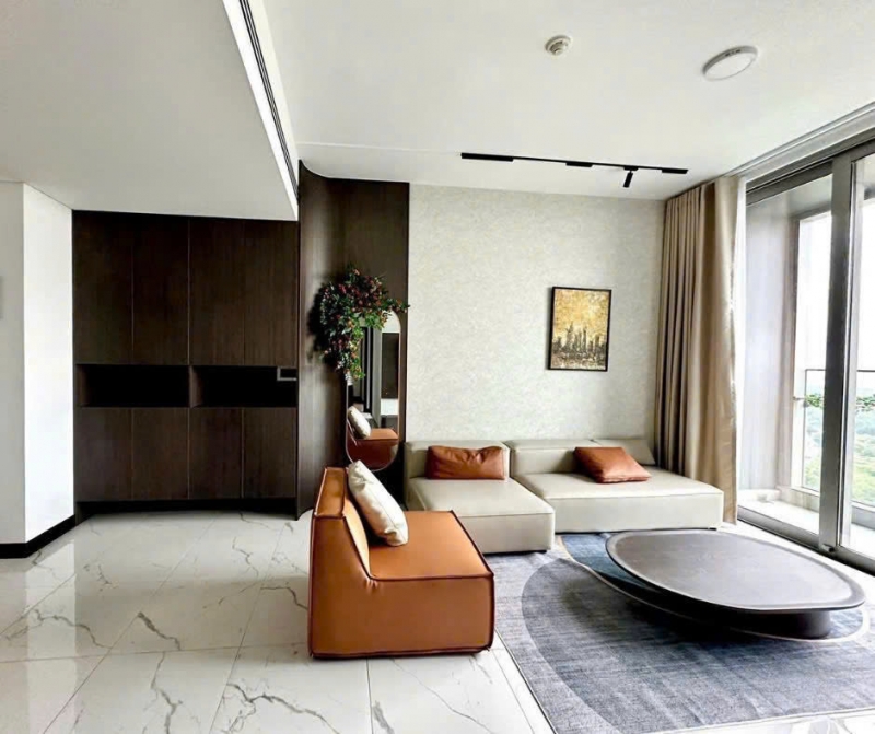 stylish 2 bedroom empire city apartment with open river view