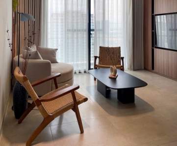 stylish 2br   1 office apartment 100  brand new high end furniture for sale at the antonia phu my hung