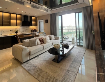 the horizon 3 bedroom apartment for sale fully furnished with a river view and a basement parking space