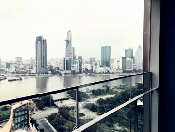 tilia residences empire city 1 bedroom with unique and exquisite design direct view bitexco high floor good price for rent