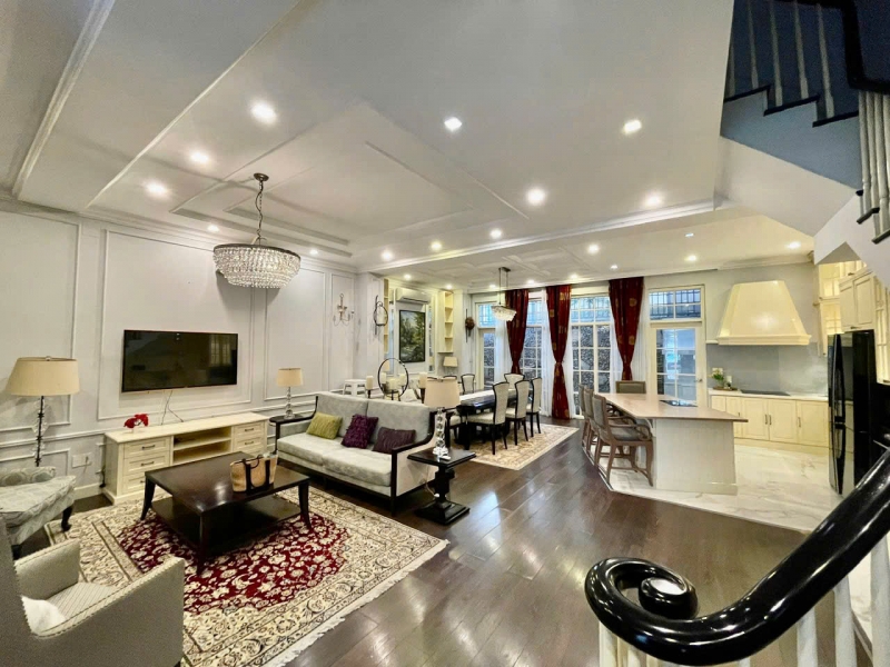 ultra   luxury villa for rent with fully furnished in phu my hung district 7