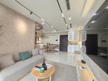 well furnished 2 bedroom apartment for sale in hung phuc with convenient parking and clear ownership