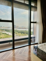 selling 2 bedroom apartment at empire city cove with basic furnishings airy view and pink book