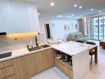 a modern 2 bedroom corner unit at midtown for sale with full furnishings and a private car space