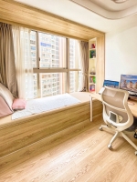 a modern 2 bedroom corner unit at midtown for sale with full furnishings and a private car space