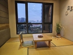 spacious balcony 3 bedroom apartment for sale at riviera point the view overlooking the pool