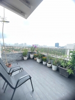 luxury garden court penthouse for sale with 4 bedrooms and private garden