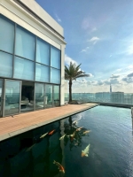 spacious 4 bedroom penthouse for sale in gateway thao dien with full furnishings and private garden