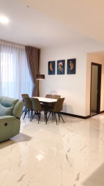 empire city 3 bedroom apartment high floor river view nice furniture for rent