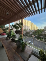 spacious 3 bedroom apartment with large balcony for rent at riverside residence