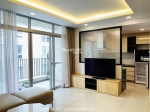 low rental penthouse for rent in district 7 with full modern furniture and large garden
