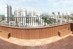 penthouse for rent in phu my hung 4 bedrooms 350 sqm 2 levels fully furnished large balcony