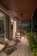 beautiful fully furnished 2 bedroom garden apartment for rent at hung phuc