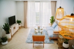 midtown 2 bedroom 2 bathroom fully furnished corner apartment open view with parking for rent