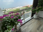 spacious balcony apartment for rent at midtown two bedroom fully furnished