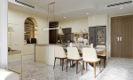 elegant 3 bedroom apartment for rent at midtown with premium furniture and private parking