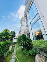 villa for rent with garden and three open sides in nam thong phu my hung