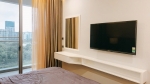 river view 3 bedroom midtown apartment with contemporary interior for rent
